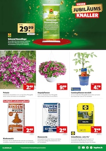Blumenerde im Hagebaumarkt Prospekt "UNSERE JUBILÄUMS KNALLER" mit 20 Seiten (Hamburg)
