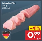 Schweine-Filet Angebote bei Netto Marken-Discount Freiberg für 0,99 €