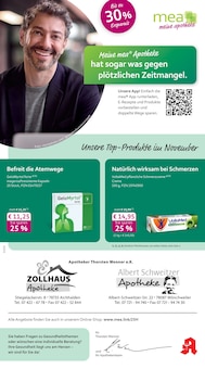 Aktueller mea - meine apotheke Prospekt