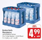EDEKA Rottendorf - Mineralwasser Angebot im Prospekt Mineralwasser bei EDEKA im Rottendorf Prospekt für 4,99 €
