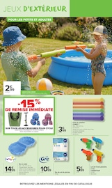 Promos Piscine dans le catalogue "PLEIN AIR" de Carrefour Market Piscine en promo dans le catalogue Carrefour Market à la page 2