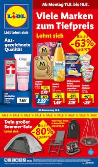 Aktueller Lidl Prospekt "LIDL LOHNT SICH" Seite 1 von 71 Seiten
