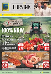 EDEKA Prospekt für Wesel: "Aktuelle Angebote", 28 Seiten, 11.08.2025 - 16.08.2025