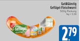 Geflügel-Fleischwurst von Gut&Günstig im aktuellen E xpress Prospekt für 2,79 €