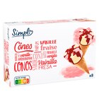 Cônes glacés - SIMPL - Carrefour à Mulhouse Cônes glacés - SIMPL en promo chez Carrefour Mulhouse à 2,09 €