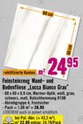 Aktuelle Fliesen Angebote bei Hornbach in Hannover Aktuelles Feinsteinzeug Wand- und Bodenfliese „Lucca Bianco Grau“ Angebot bei Hornbach in Hannover ab 22,95 €