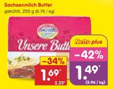 Sachsenmilch Butter Angebot in Schönberg Sachsenmilch Butter im aktuellen Prospekt bei Netto Marken-Discount in Schönberg