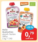 Quetschies von Holle für 0,79 € bei budni im Angebot Quetschies von Holle im aktuellen budni Prospekt