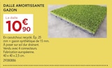Dalle amortissante gazon dans le catalogue Gedimat