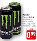Monster Energy-Drink bei EDEKA im Waldachtal Prospekt für 0,99 €