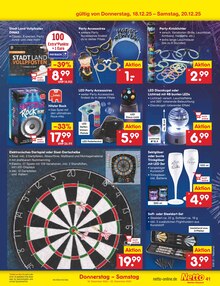 Dartscheibe im aktuellen Netto Marken-Discount Prospekt (Saarbrücken) Dartscheibe im Netto Marken-Discount Prospekt "Aktuelle Angebote" mit 64 Seiten (Saarbrücken)