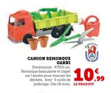 Camion Remorque Garni en promo chez Super U Perpignan à 10,99 €