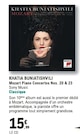 Khayia binuatishvili - SONY MUSIC dans le catalogue E.Leclerc