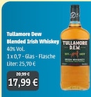 Blended Irish Whiskey im Angebot bei GetränkeLand Mayer in Pirna Blended Irish Whiskey Angebote von Tullamore Dew bei GetränkeLand Mayer Pirna für 17,99 €