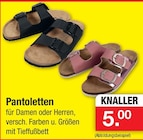 Zimmermann Bunde - Pantoletten Angebot im Prospekt Pantoletten bei Zimmermann im Bunde Prospekt für 5,00 €