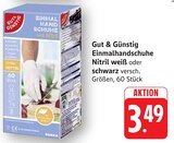 Einmalhandschuhe Nitril weiß Angebote von Gut & Günstig bei E center Göppingen für 3,49 €