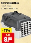 Tiertransportbox im Angebot bei Thomas Philipps in Lippstadt Tiertransportbox Angebote bei Thomas Philipps Lippstadt für 8,88 €