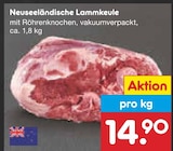 Neuseeländische Lammkeule Angebote bei Netto Marken-Discount Rottenburg für 14,90 €