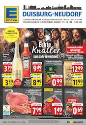 Aktueller EDEKA Supermarkt Prospekt in Duisburg und Umgebung, "Aktuelle Angebote" mit 30 Seiten, 29.12.2025 - 03.01.2026