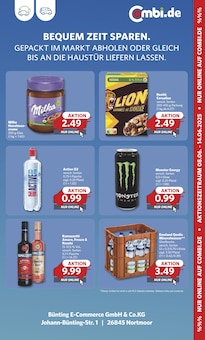 Wasser Angebot im combi Prospekt, gültig von 10.06.2025 bis 14.06.2025 Wasser Angebot im aktuellen combi Prospekt auf Seite 14