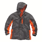 Promo Blouson de travail imperméable graphite/orange à 39,99 € dans le catalogue Screwfix à Feignies