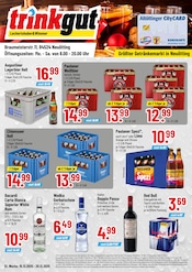 Aktueller Trinkgut Discounter Prospekt in Neuötting und Umgebung, "Aktuelle Angebote" mit 4 Seiten, 15.12.2025 - 20.12.2025