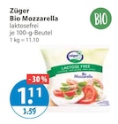 Mozzarella im V-Markt Prospekt Bio Mozzarella von Züger im aktuellen V-Markt Prospekt für 1,11 €