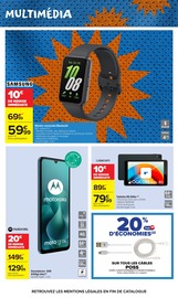 Promos Smartphone dans le catalogue "LE MOIS DES SUPPORTERS" de Carrefour Market Smartphone en promo dans le catalogue Carrefour Market à la page 6