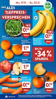 ALDI SÜD Prospekt der aktuellen Woche, gültig von 17.11.2025 bis 22.11.2025 Aktueller ALDI SÜD Prospekt "Gutes für Alle." mit 44 Seiten
