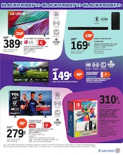 Promos Nintendo Switch dans le catalogue "BLACK FRIDAY E.LECLERC" de E.Leclerc à la page 9