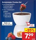 Schokoladen Fondue-Set Angebote bei Netto Marken-Discount Leipzig für 7,99 €
