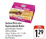 Aktuelles Unsere Butter Angebot bei EDEKA in Dresden ab 1,29 €