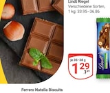 Riegel Angebote von Lindt bei GLOBUS Kempen für 1,29 €