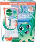 Distributeur automatique de gel lavant + recharge pour les mains Pamplemousse - DETTOL en promo chez Intermarché Marignane à 5,07 €