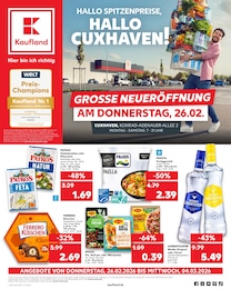 Kaufland Prospekt: "Aktuelle Angebote", 74 Seiten, 26.02.2026 - 04.03.2026