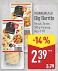 Big Burrito im Angebot bei ALDI Nord in Warendorf Big Burrito Angebote von WONNEMEYER bei ALDI Nord Warendorf für 2,39 €