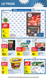 Promos Jambon Cru dans le catalogue "LE MOIS DES SUPPORTERS" de Carrefour Jambon Cru en promo dans le catalogue Carrefour à la page 52