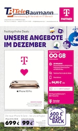 Telebaumann Prospekt: "Festtagsfrohe Deals: UNSERE ANGEBOTE IM DEZEMBER", 12 Seiten, 04.12.2024 - 31.12.2024