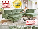 Wohnlandschaft im Segmüller Prospekt Wohnlandschaft „Detroit“ im aktuellen Segmüller Prospekt für 1.699,00 €