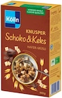 Knusper Schoko & Keks Hafer-Müsli von Kölln für 2,49 € bei REWE im Angebot Knusper Schoko & Keks Hafer-Müsli von Kölln im aktuellen REWE Prospekt