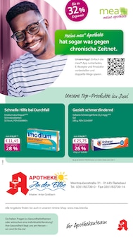 Aktueller mea - meine apotheke Prospekt (Dresden, 4 Seiten zum blättern mea - meine apotheke Prospekt Unsere Juni-Angebote mit 4 Seiten