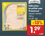 Aktuelles Hähnchenbrustfilet oder Putenbrust Angebot bei Netto Marken-Discount in Hannover ab 1,29 €