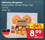Hähnchen Burgerbox Angebote bei Netto Marken-Discount Zwickau für 8,99 €