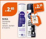 Deospray Angebote von NIVEA bei Müller Hückelhoven für 2,25 €