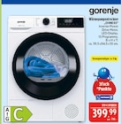 Wärmepumpentrockner DHNE83 Angebote von Gorenje bei Marktkauf Fürth für 399,99 €