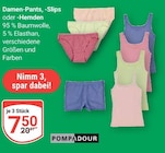 Damen-Pants, -Slips oder -Hemden im Angebot bei GLOBUS in Neustadt Damen-Pants, -Slips oder -Hemden Angebote von Pompadour bei GLOBUS Neustadt für 7,50 €