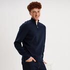 Pull camionneur manches longues bleu marine homme à 35,99 € dans le catalogue La Halle