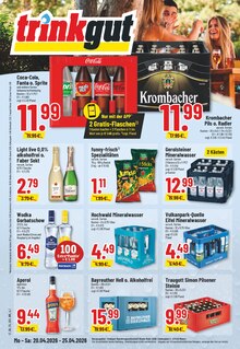 Coca Cola im Trinkgut Prospekt "Aktuelle Angebote" mit 10 Seiten (Koblenz)