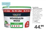 Innenfarbe "Wohnraumweiß" Angebote von Vincent bei Hellweg Wolfenbüttel für 44,99 €