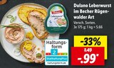 Leberwurst bei Lidl im Dortmund Prospekt für 0,99 €